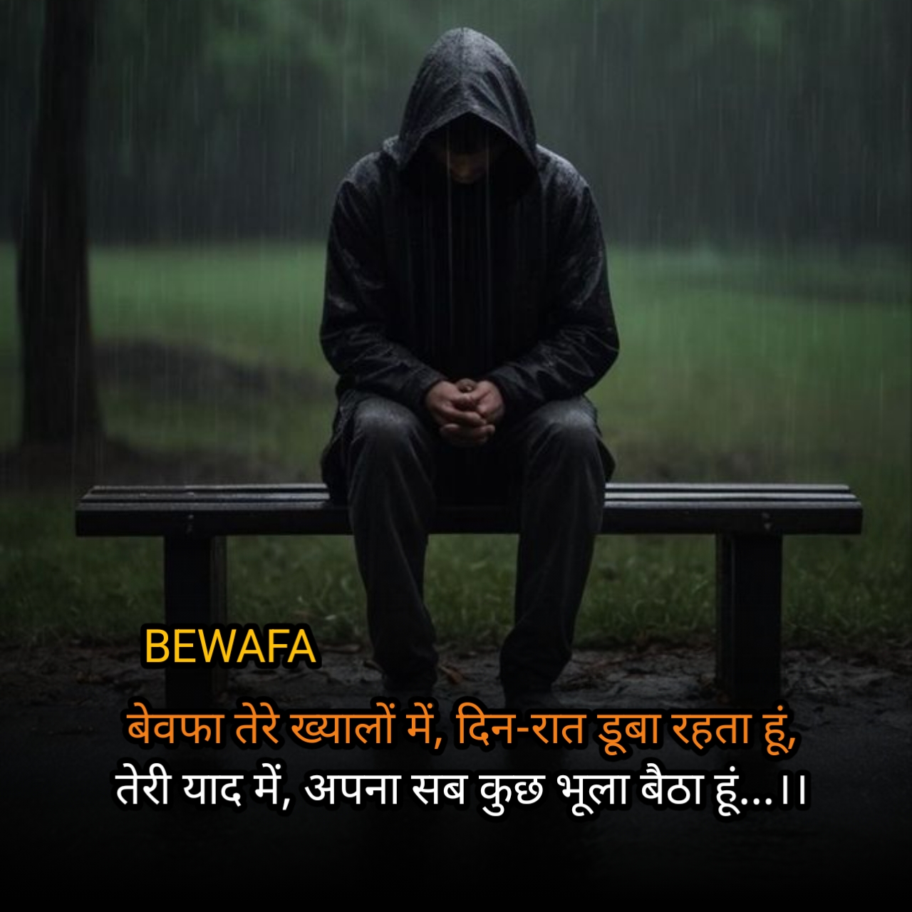 Bewafa Shayari Hindi